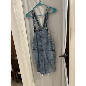 Blank NYC skirtall Overall Mini Dress Sz 28